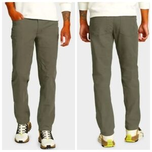 Eddie Bauer Tech Chino Pants- Water repellent  stretch comfort Mens size 32x32
